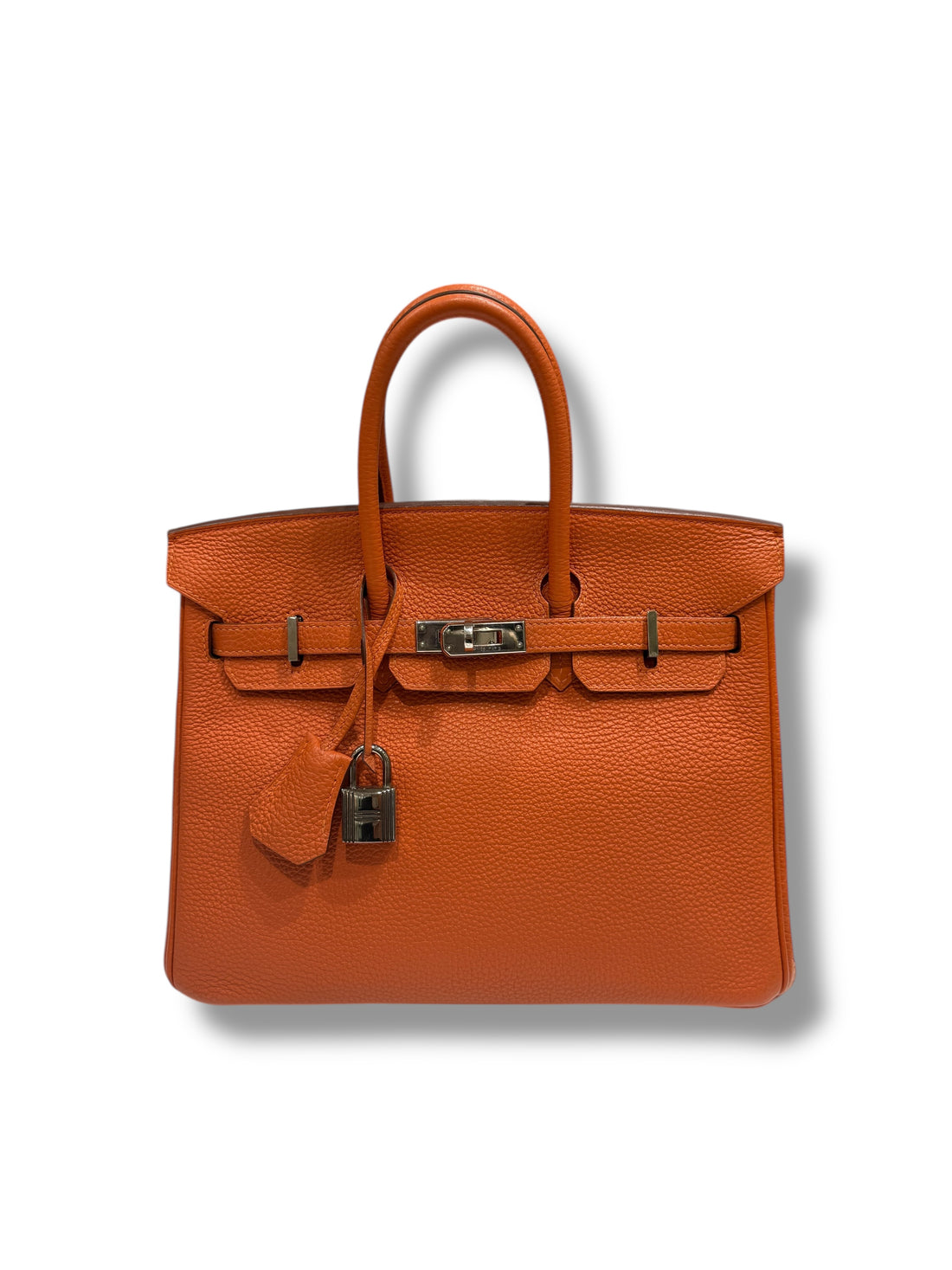 Hermès - Sac Birkin 25 Togo orange H PHW