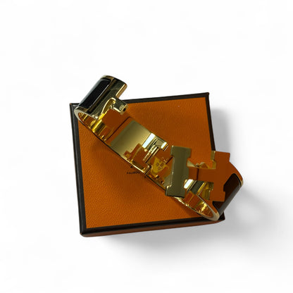 Hermès - Bracelet Clic Clac H noir