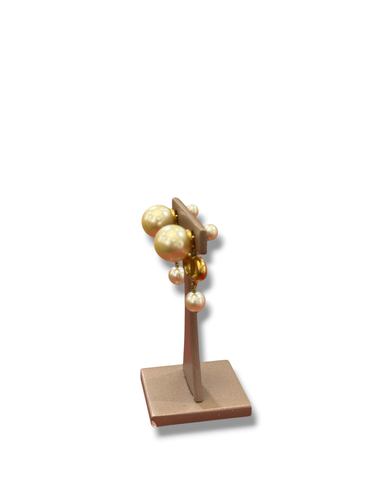 Dior - Boucles d’oreilles Tribales CD Strass