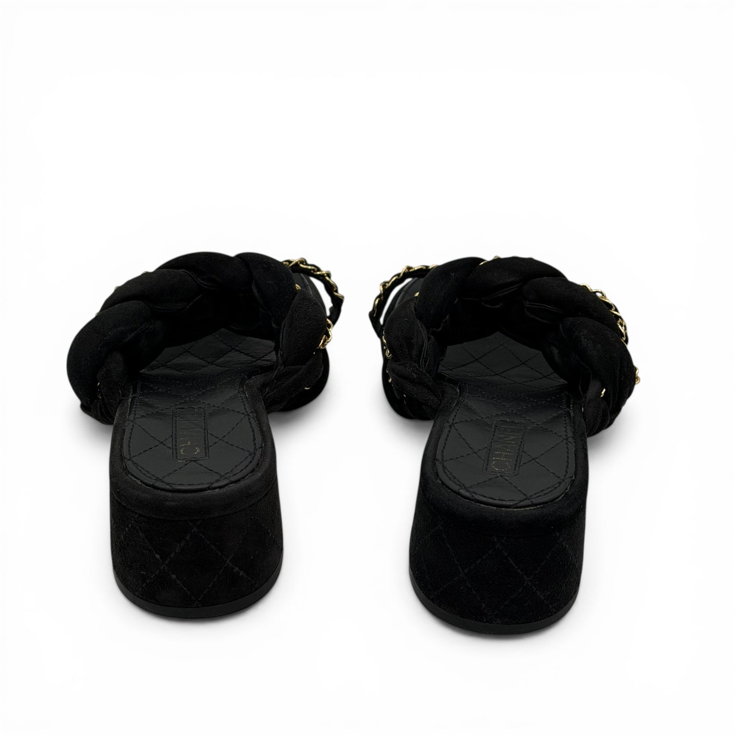 Chanel Mules Chaînes T.39 | Les Folies d’Eugénie