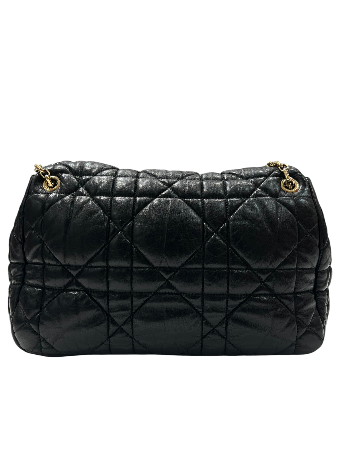 Dior - Vintage Toujours bag in black leather