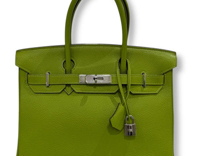 Hermès - Sac Birkin 30 Vert Kiwi