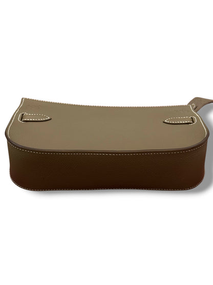 Hermès - Sac Mini Jypsiere 20 Étoupe GHW