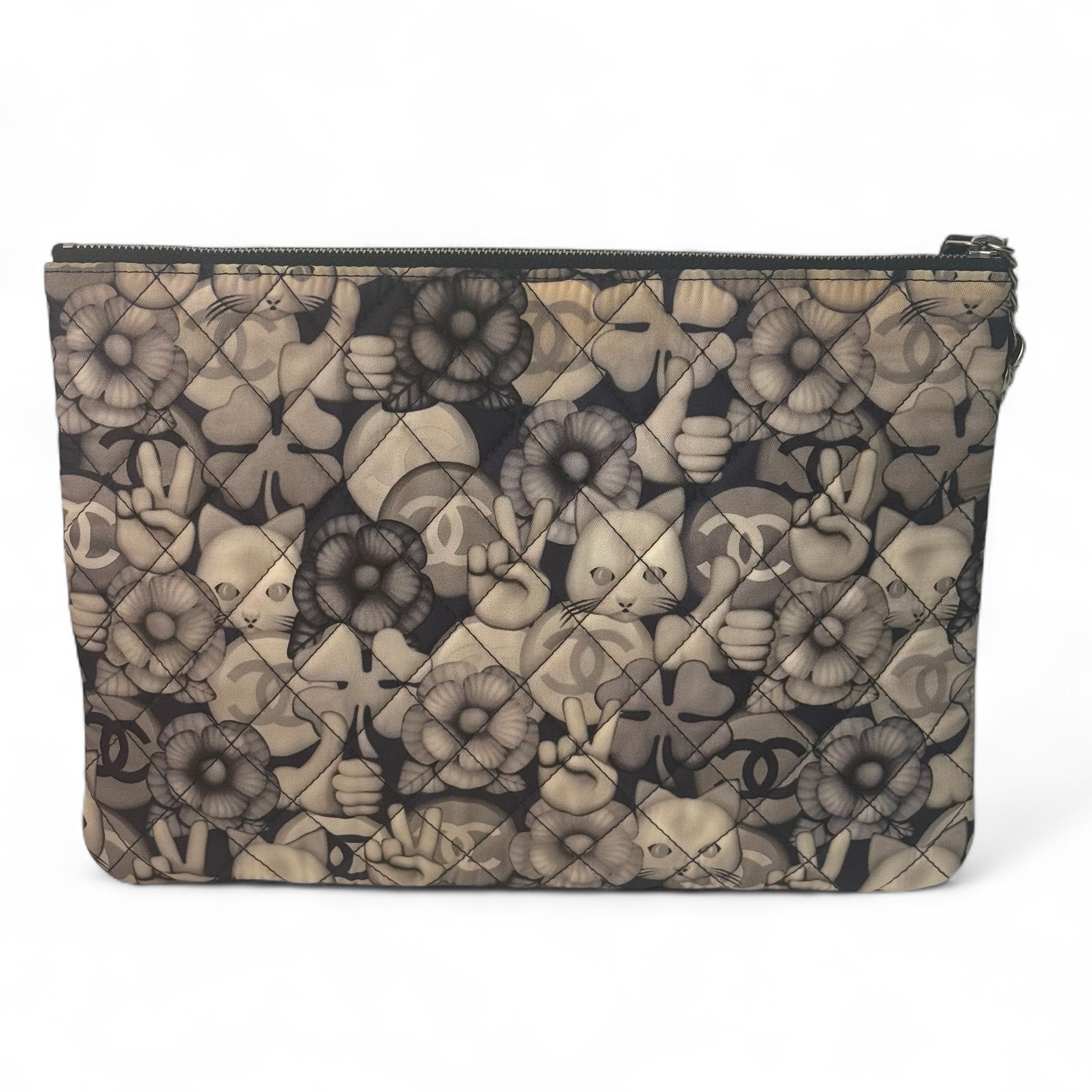 Chanel - Pochette en nylon Kitty