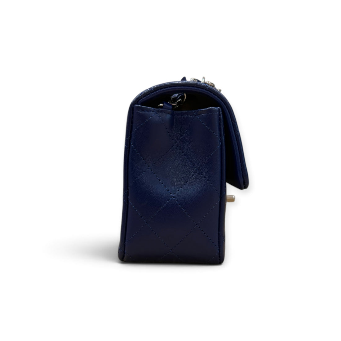 Chanel - Sac mini rectangulaire 20cm bleu