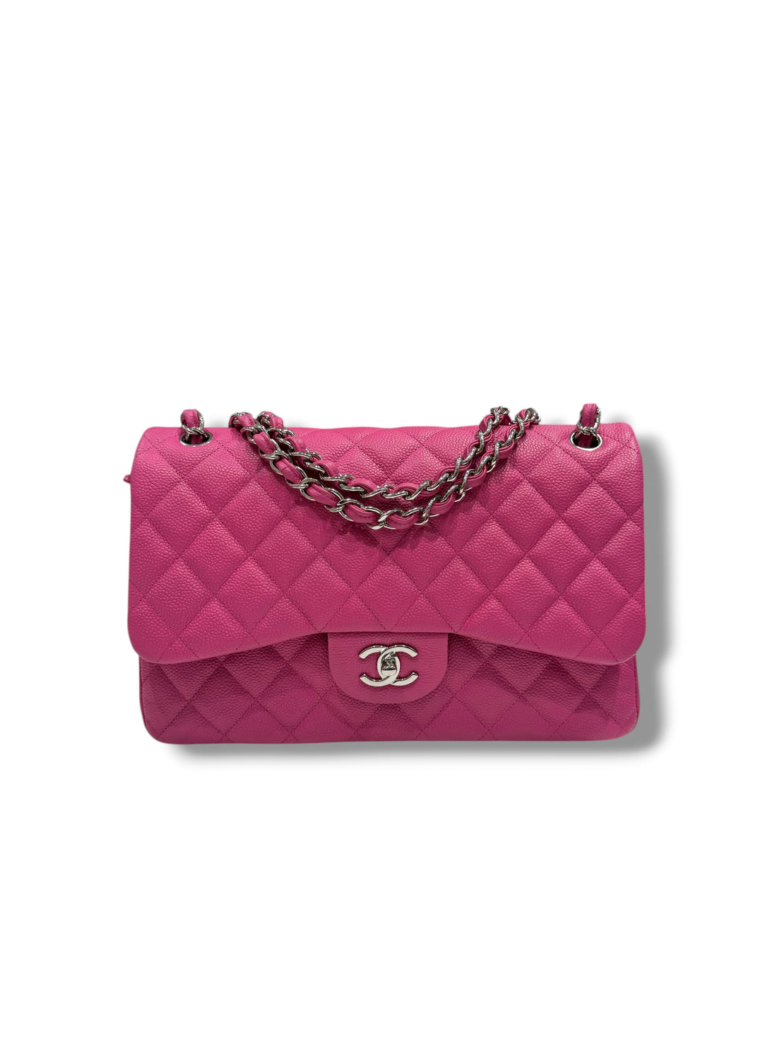Chanel - Sac 11.12 Classique Rose Framboise
