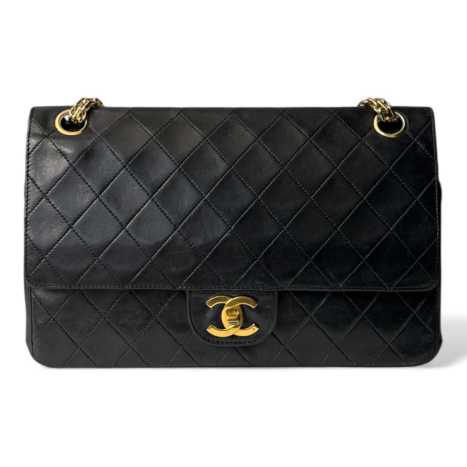 Chanel - Klassische Vintage-Tasche Schwarz