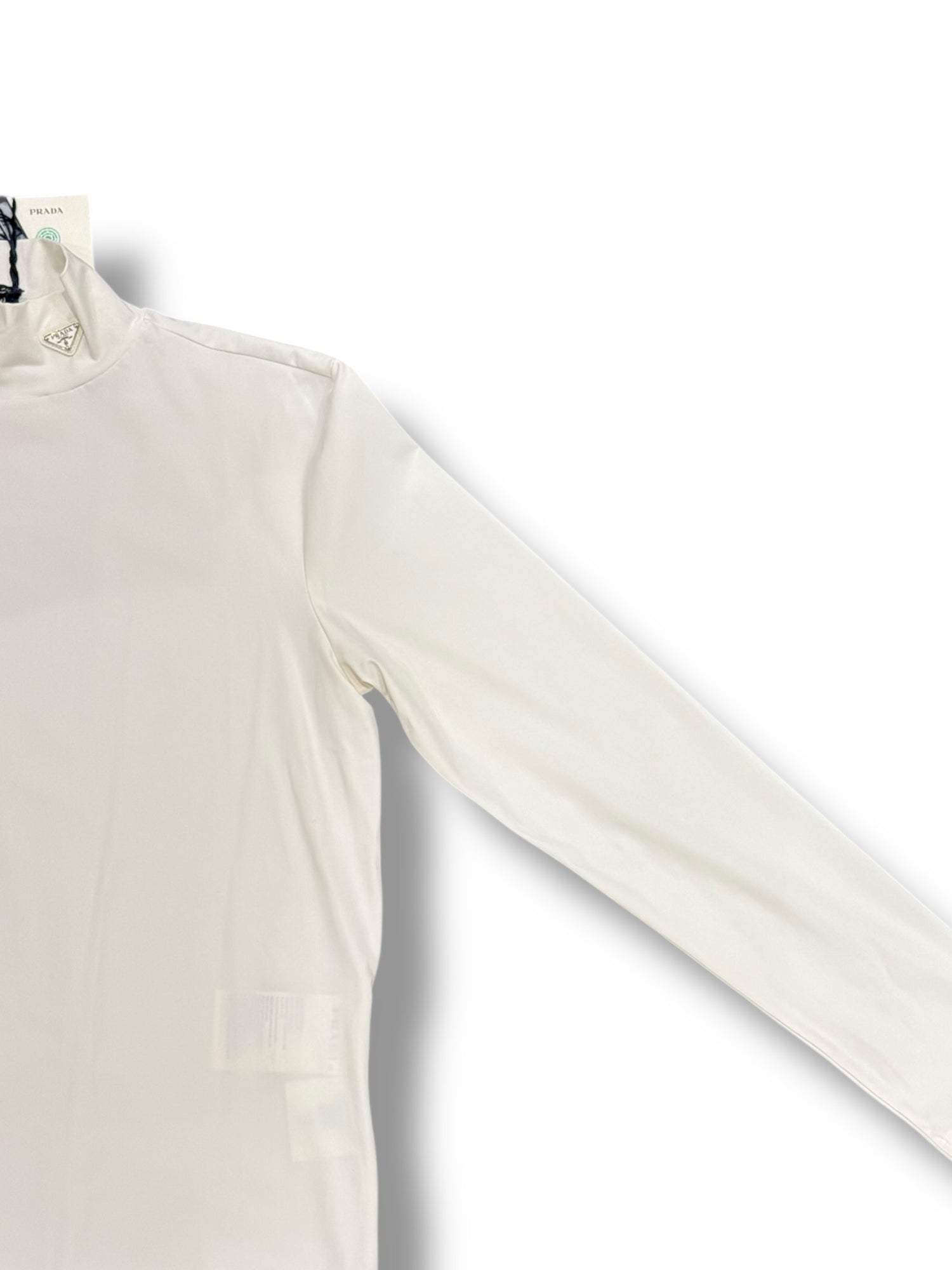 Prada Haut à Col Roulé En Jersey Stretch TM | Les Folies d’Eugénie