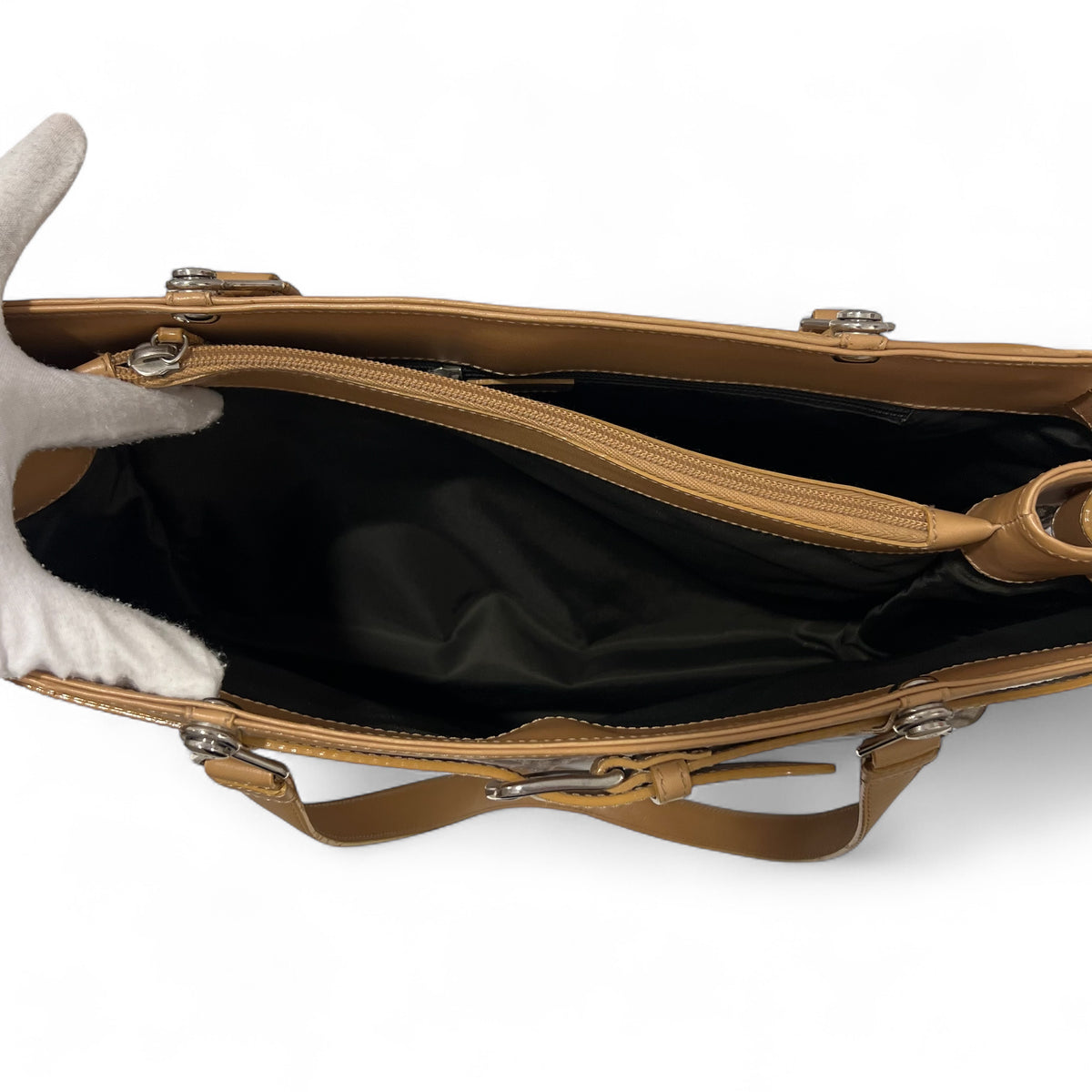 Dior - Schräg gewebte Segeltuchtasche