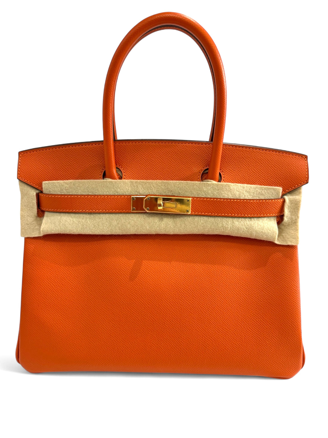 Hermès - Sac Birkin 30 epsom orange