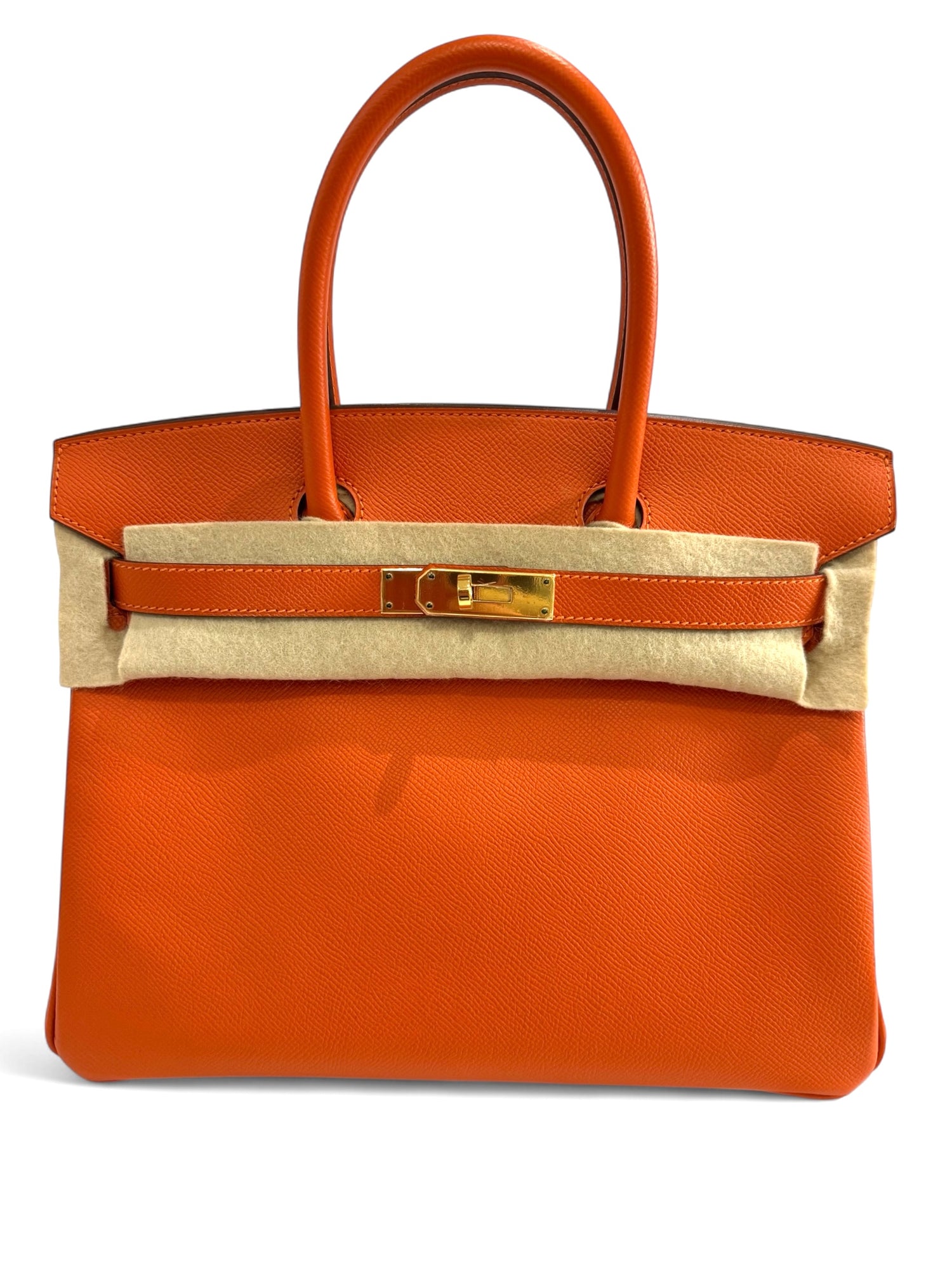 Hermès - Sac Birkin 30 epsom orange