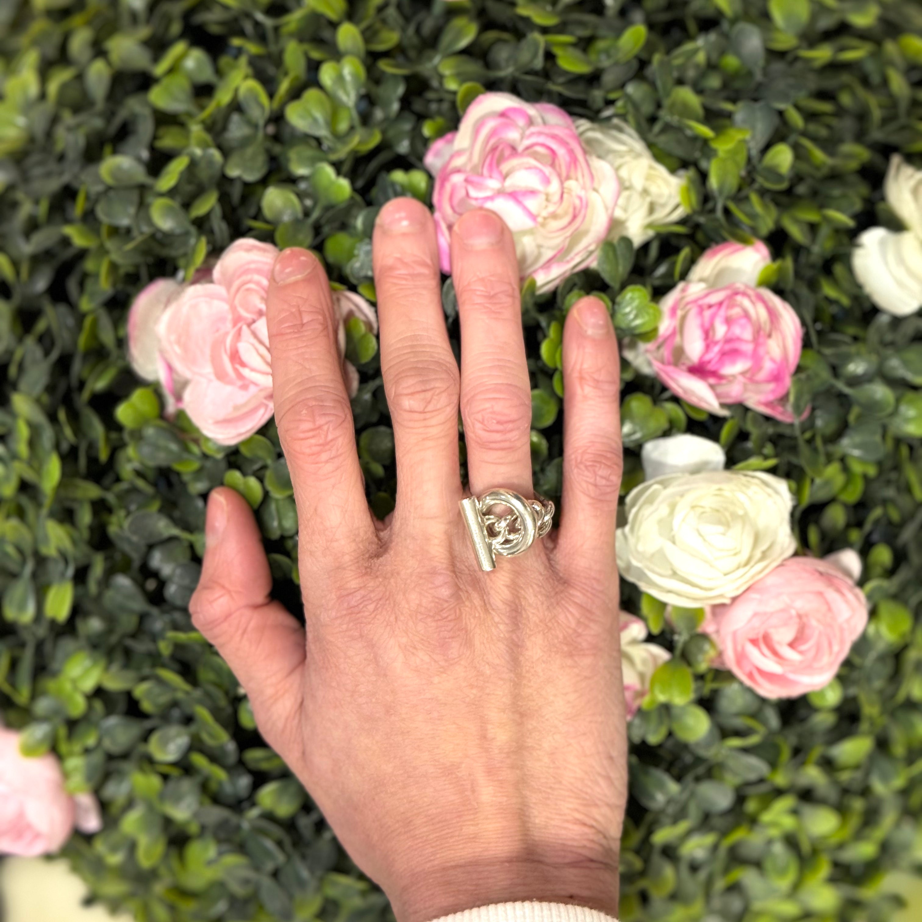 Hermès - Bague Croisette MM