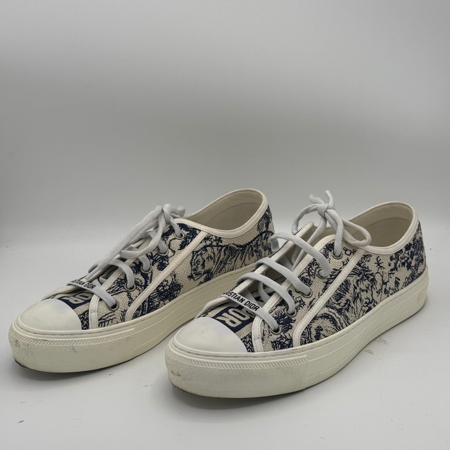 Dior Baskets toile motifs