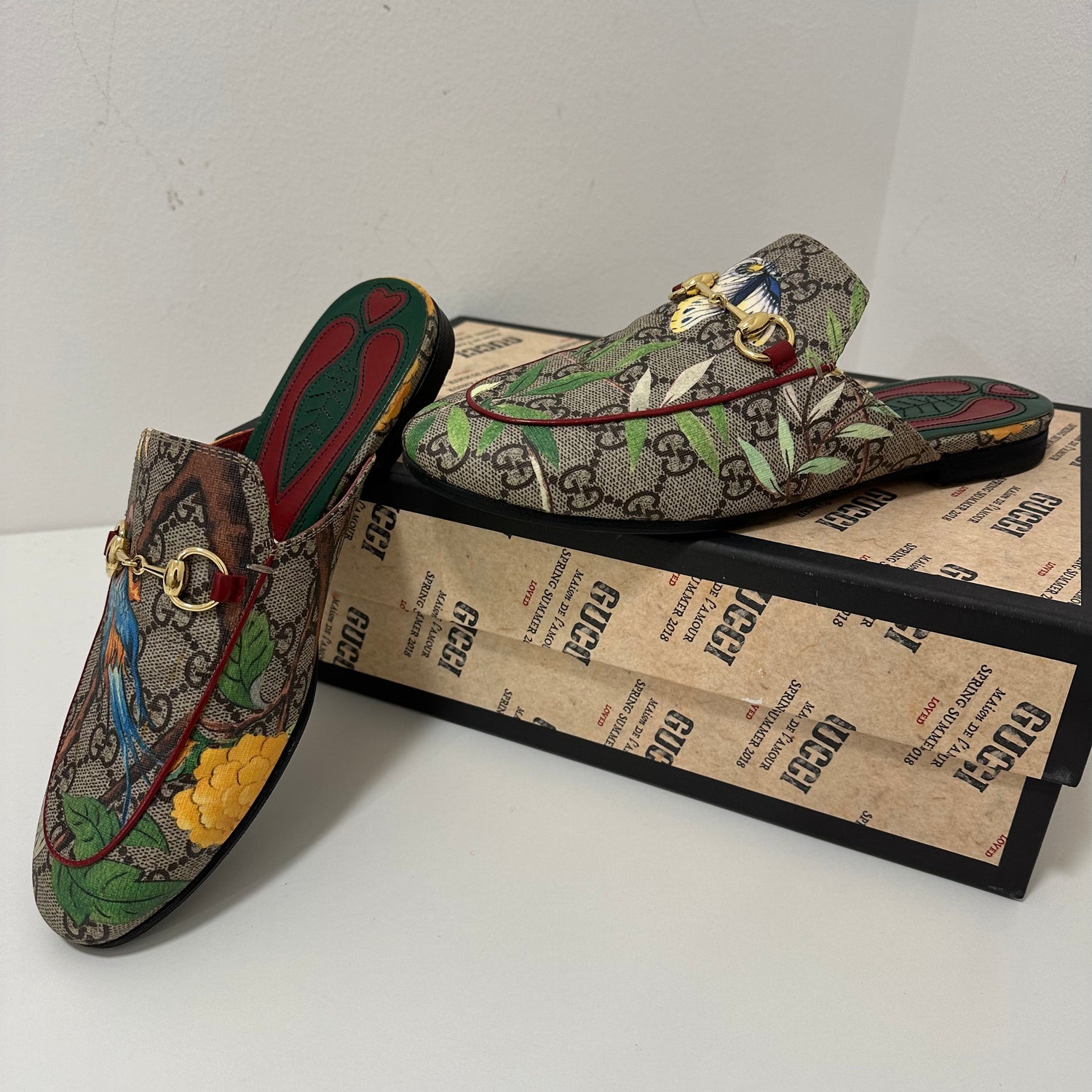 Gucci Princetown Mules Les Folies d Eugenie