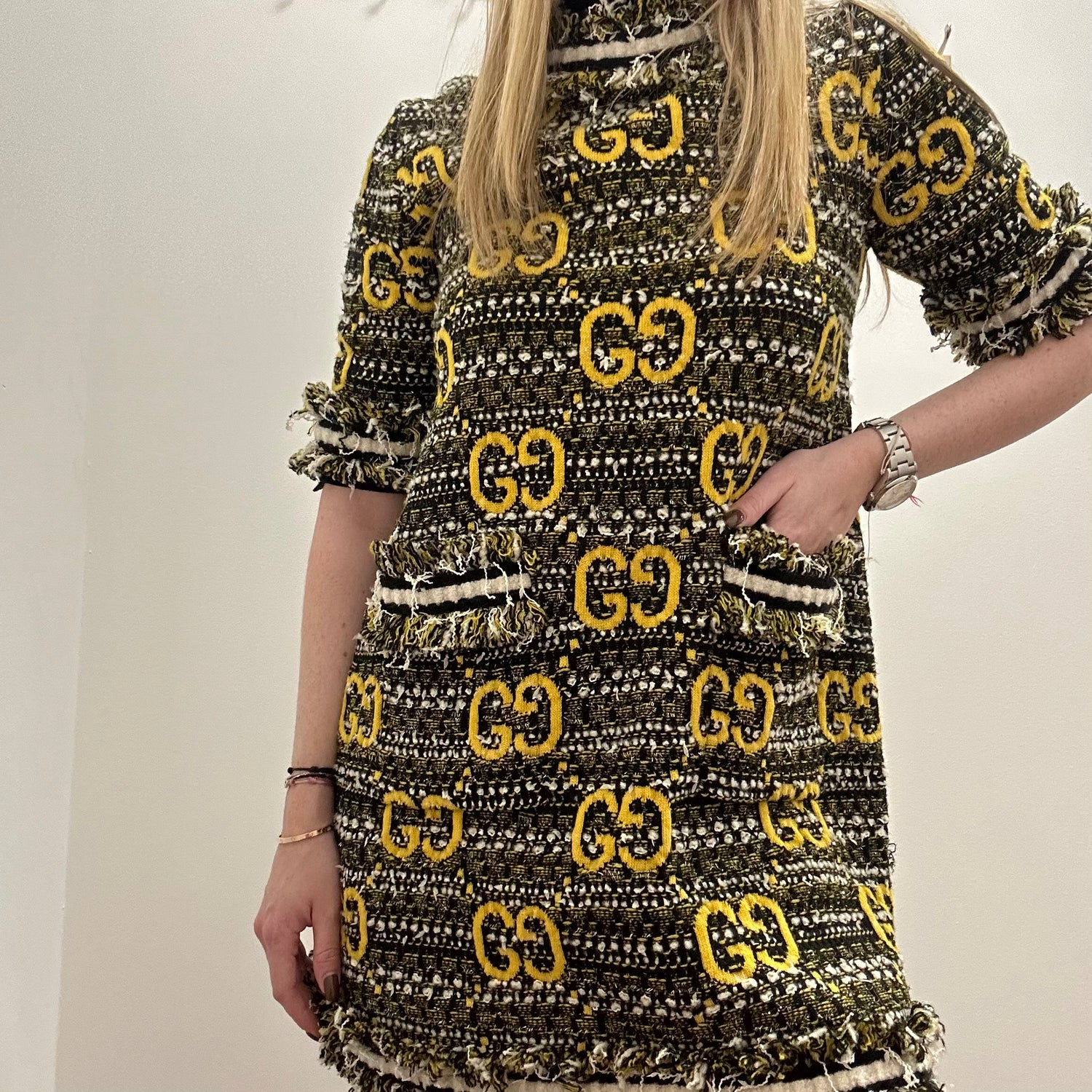Gucci GG monogram dress
