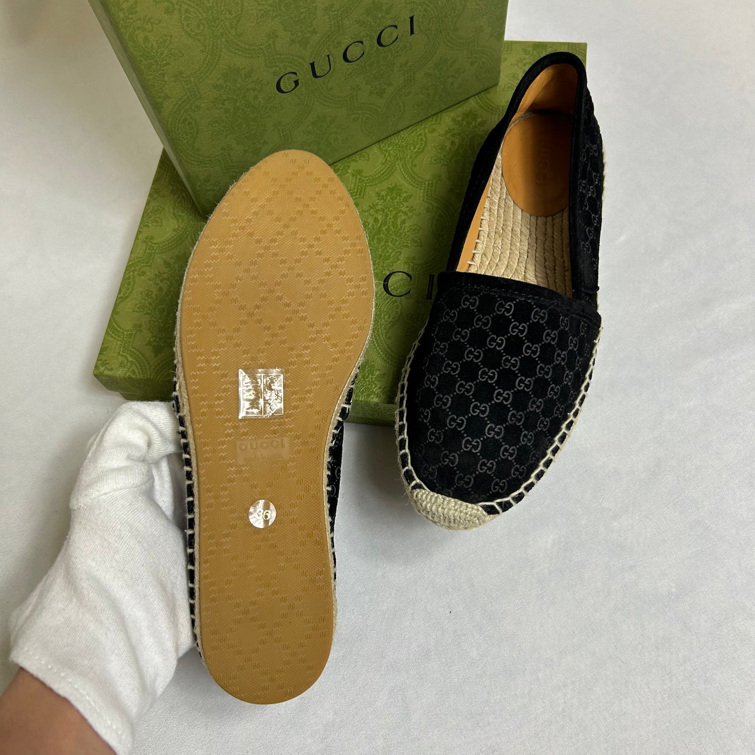 グッチ モノグラム GG エスパドリーユ Gucci Espadrilles グッチ モノグラム GG エスパドリーユ Gucci Espadrilles