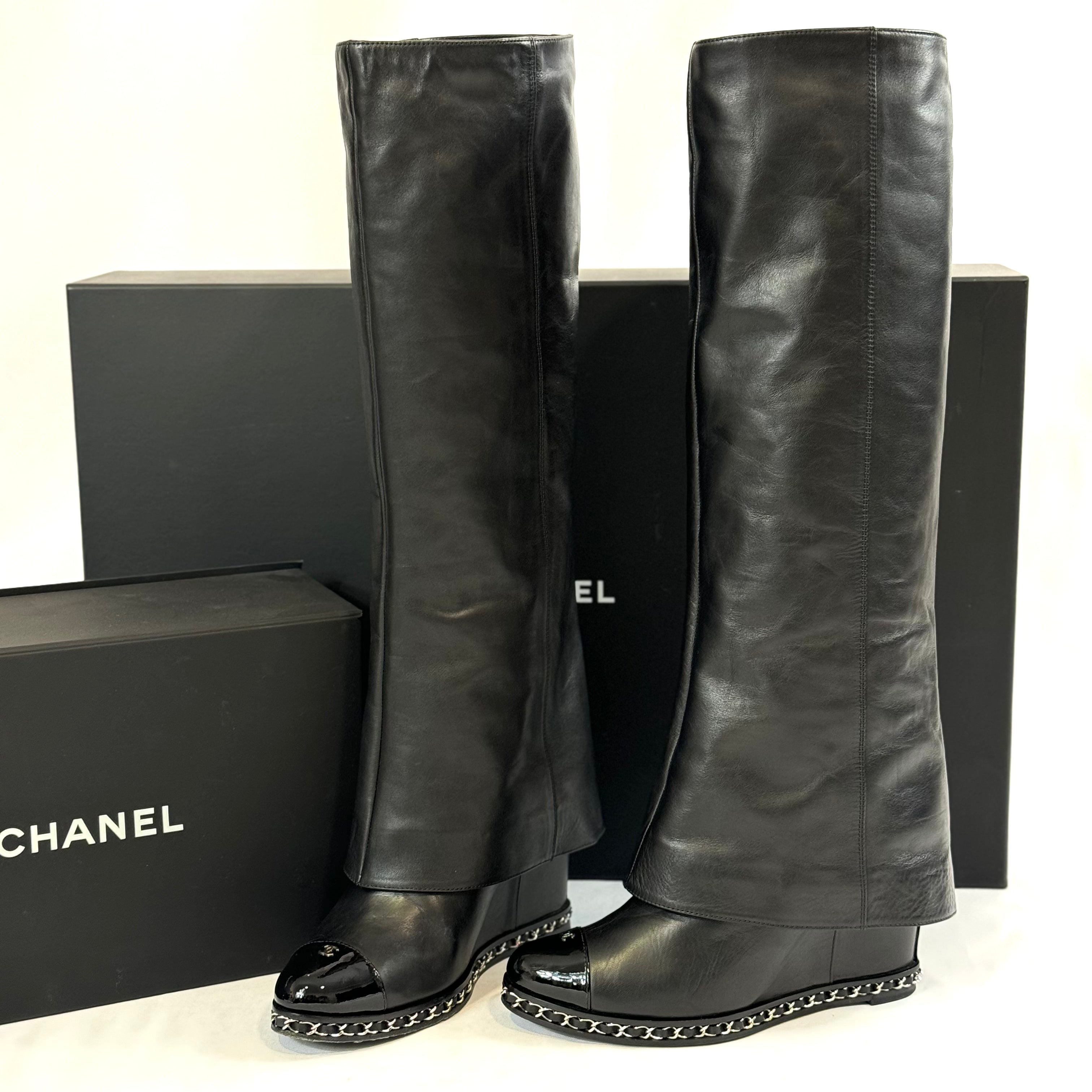 Chanel - Stivali T.40.5
