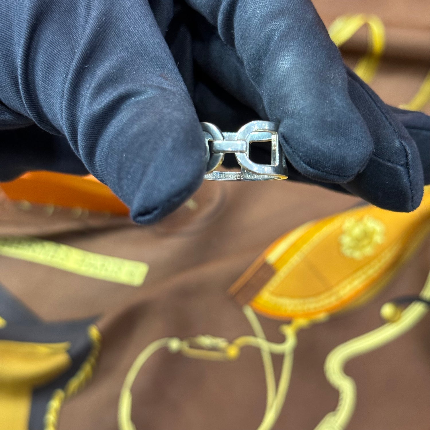 Hermès - Ever Chaîne d’Ancre MM Ring