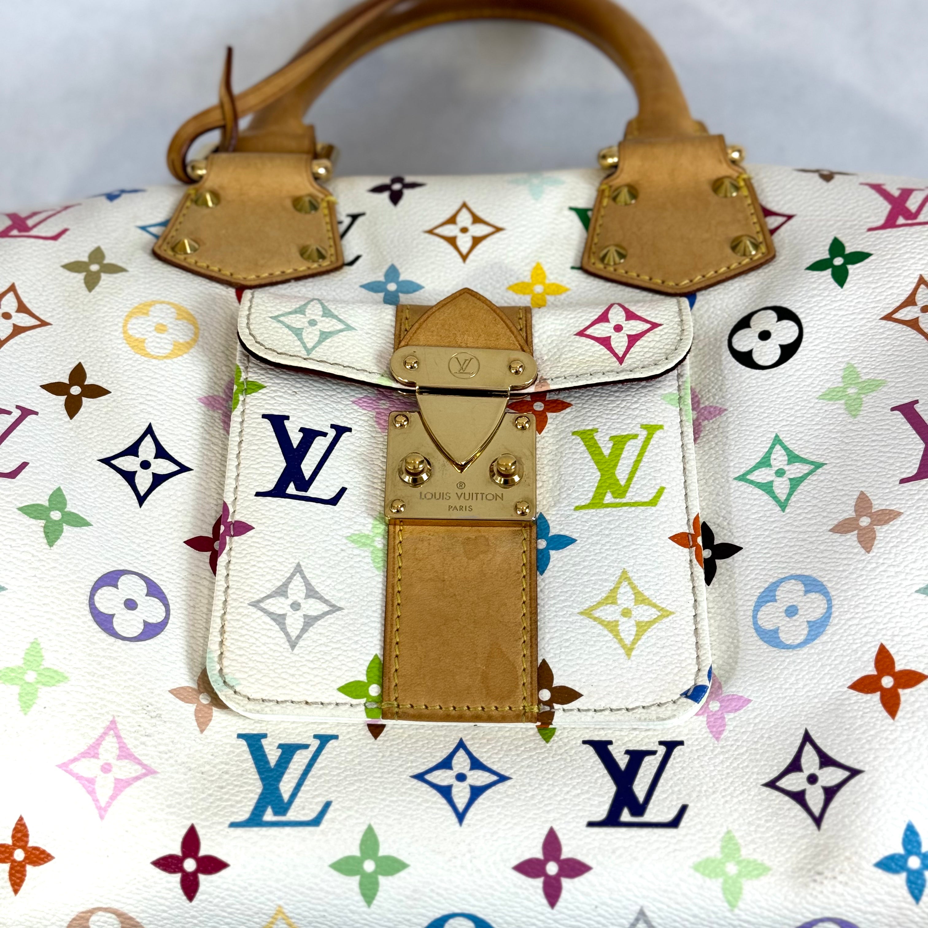 Louis Vuitton - Sac mini Speedy Murakami édition limitée