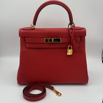 Hermès - Kelly 28 Vermillon