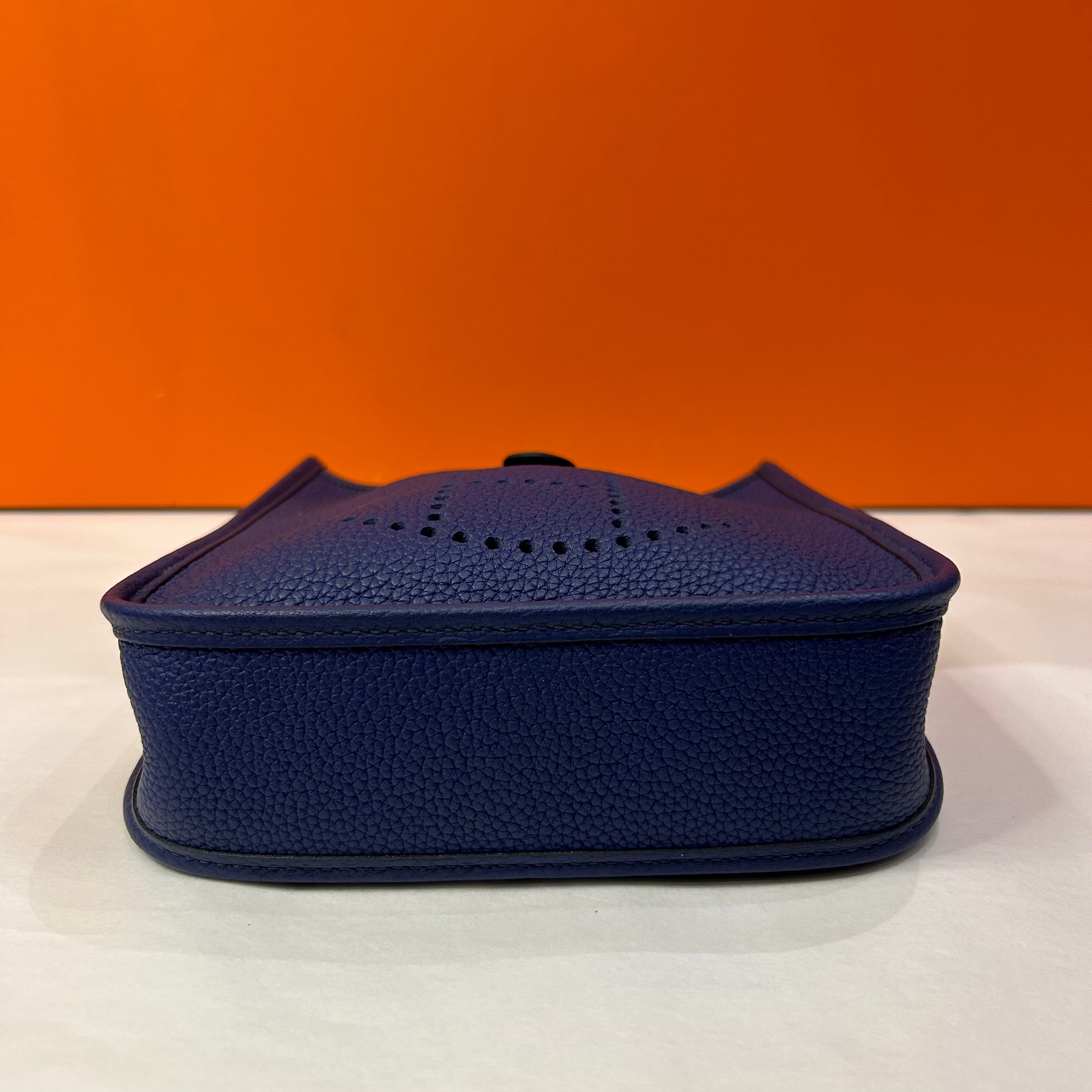 Hermès - Mini Evelyne 16 宝石蓝