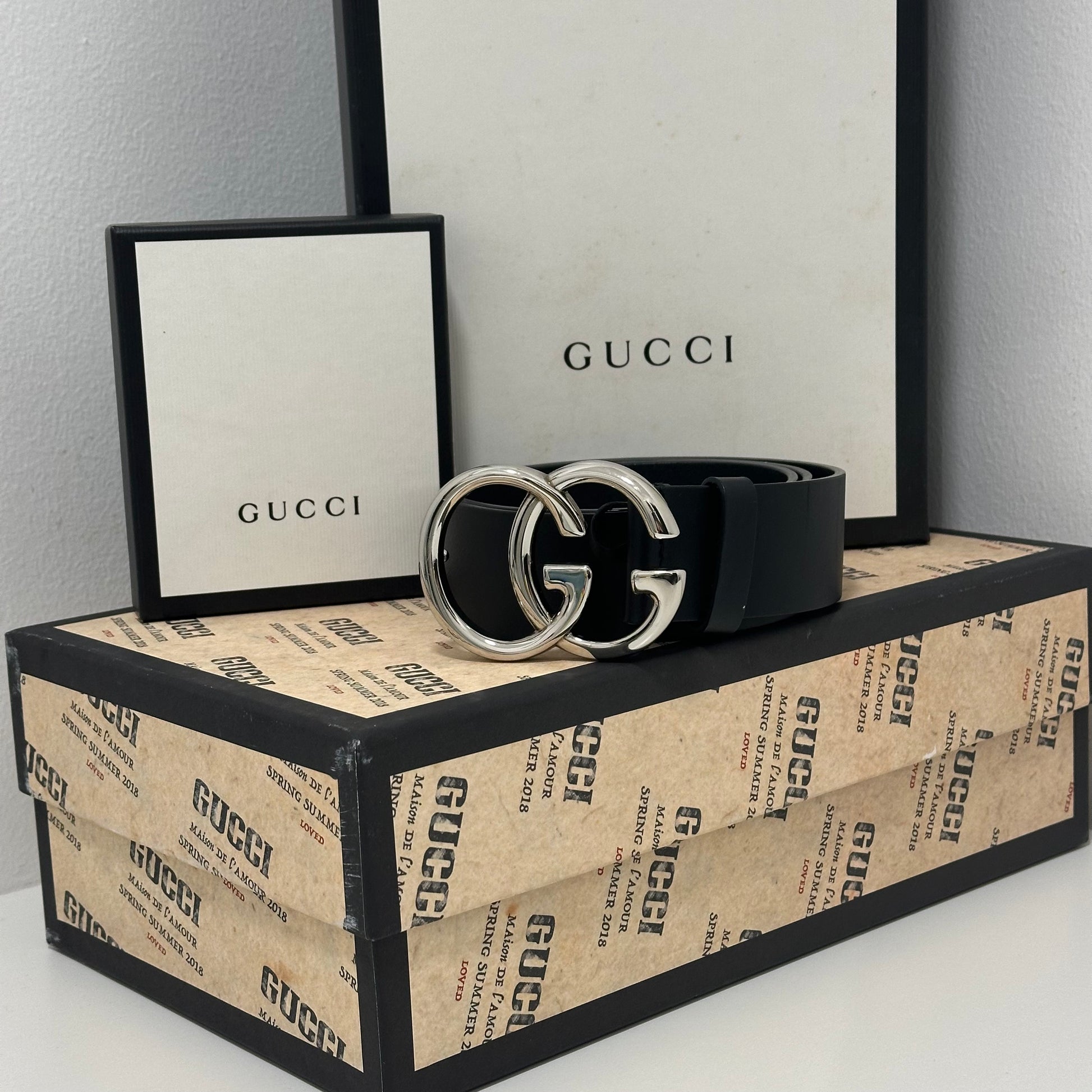 Boite de ceinture gucci best sale