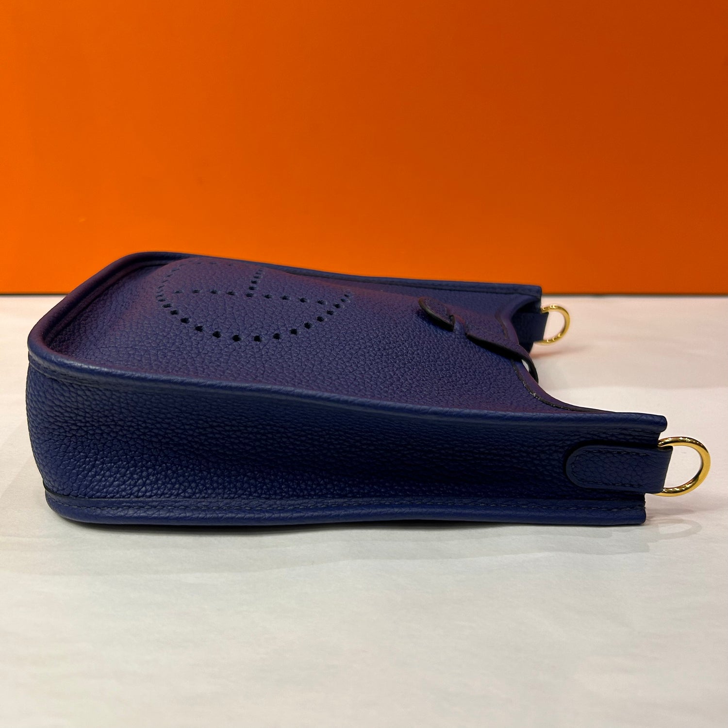 Hermès - Mini Evelyne 16 宝石蓝