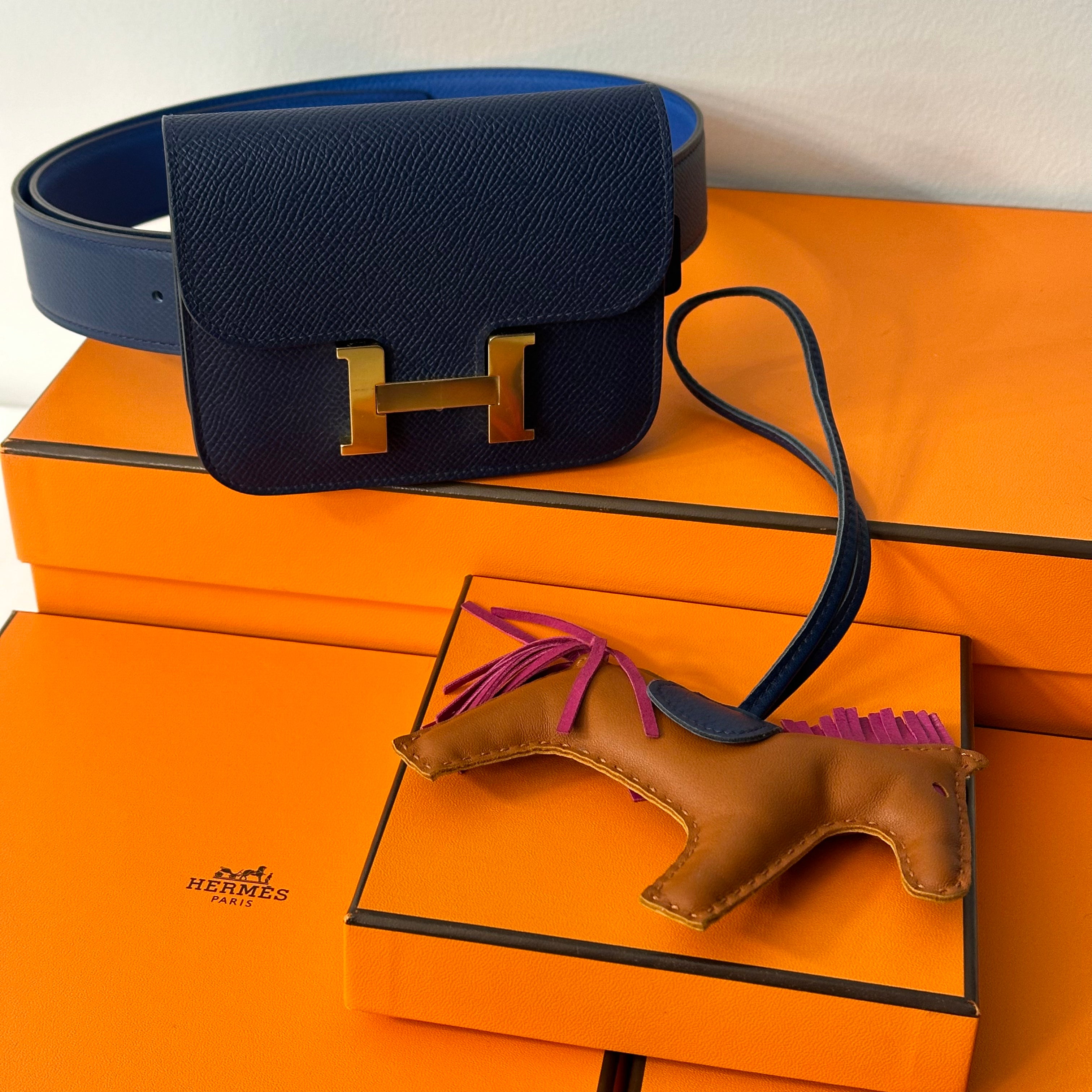 Hermès - Constance slim belt