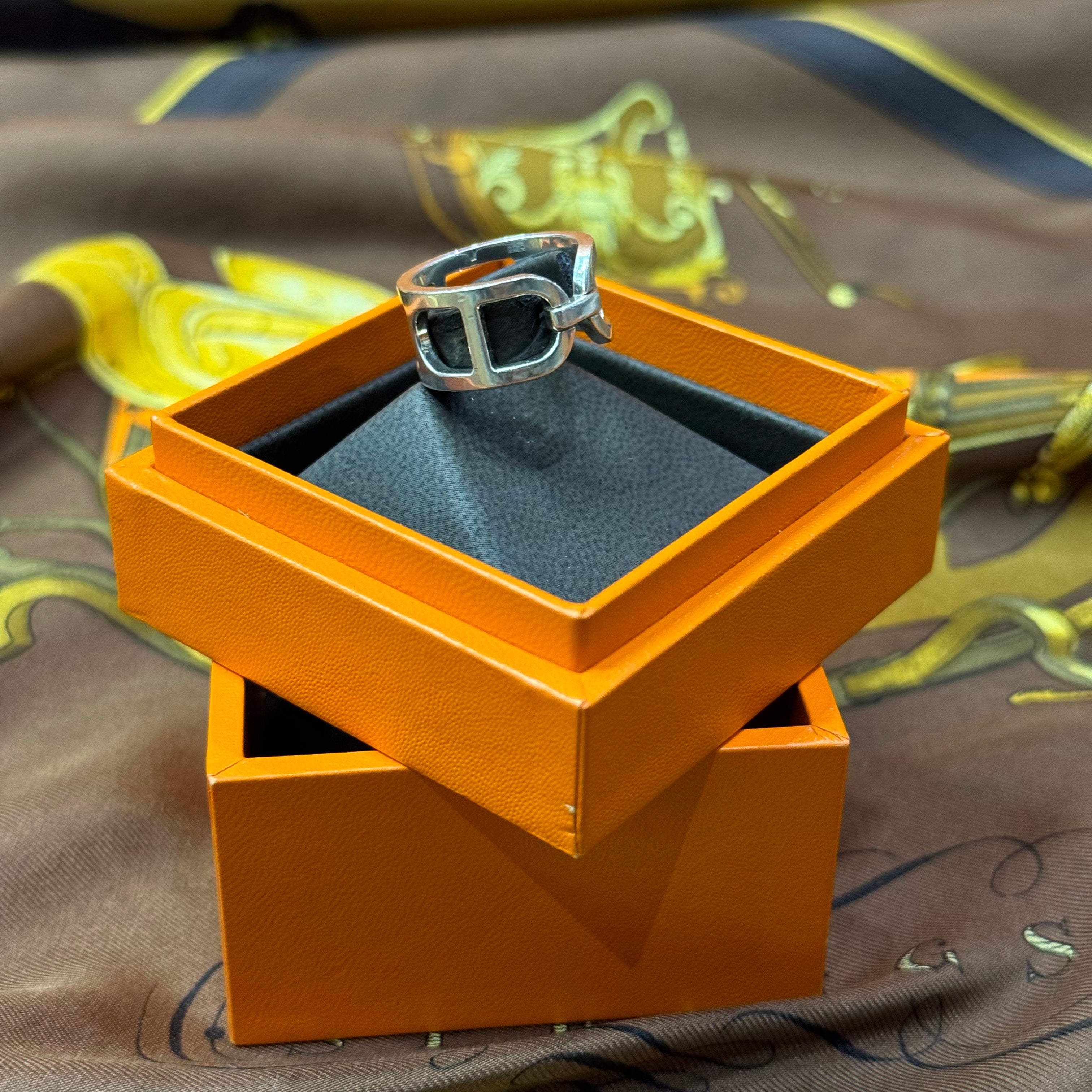 Hermès - Ever Chaîne d’Ancre MM Ring