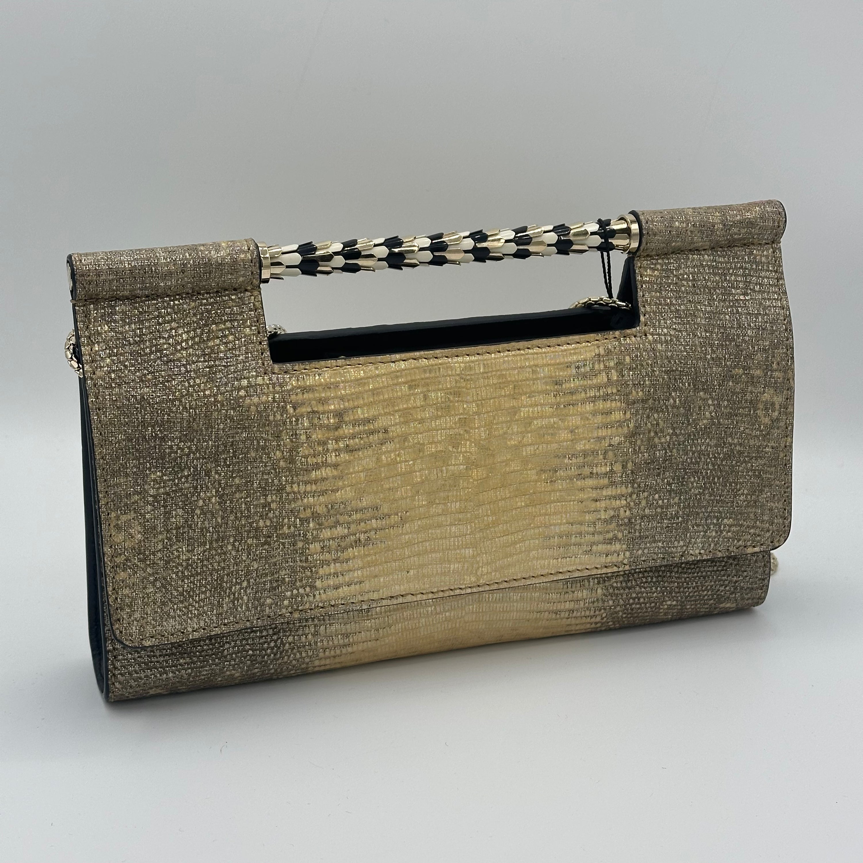 Bulgari - Clutch mit Griff