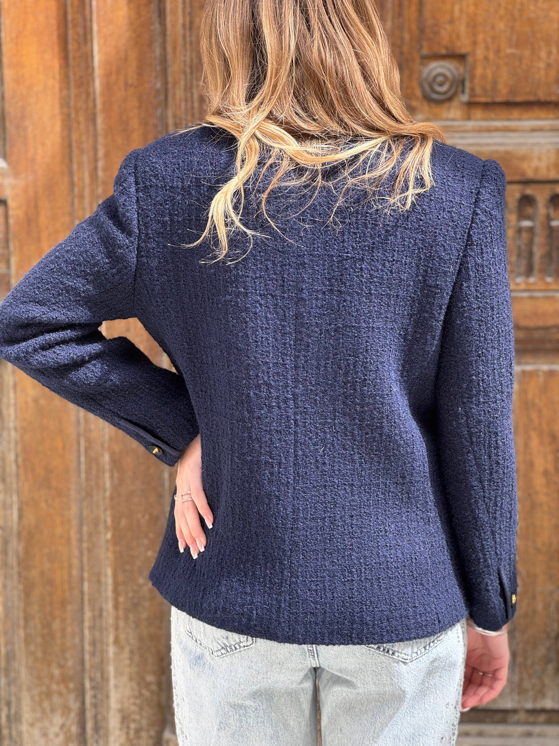 Chanel - Veste en tweed T.40