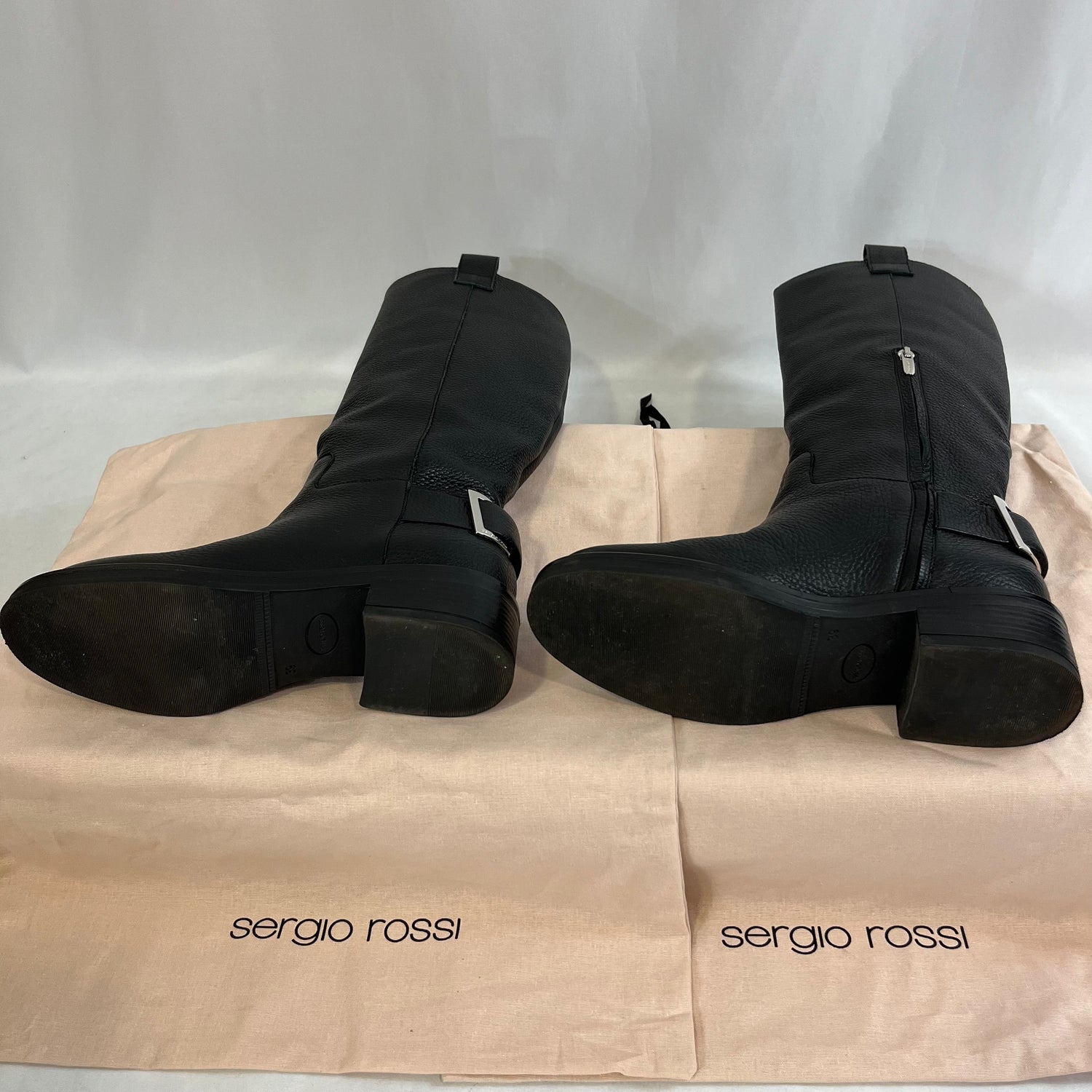 Sergio Rossi Les Folies d Eugenie riding boots