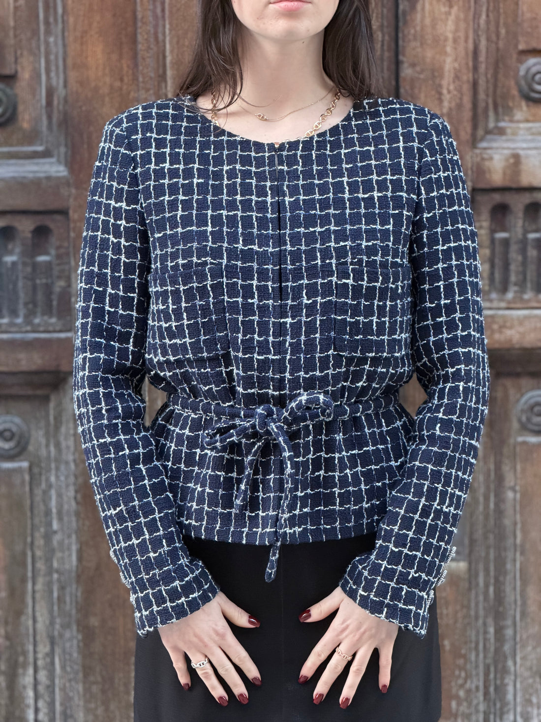 Chanel - Veste en tweed T.40