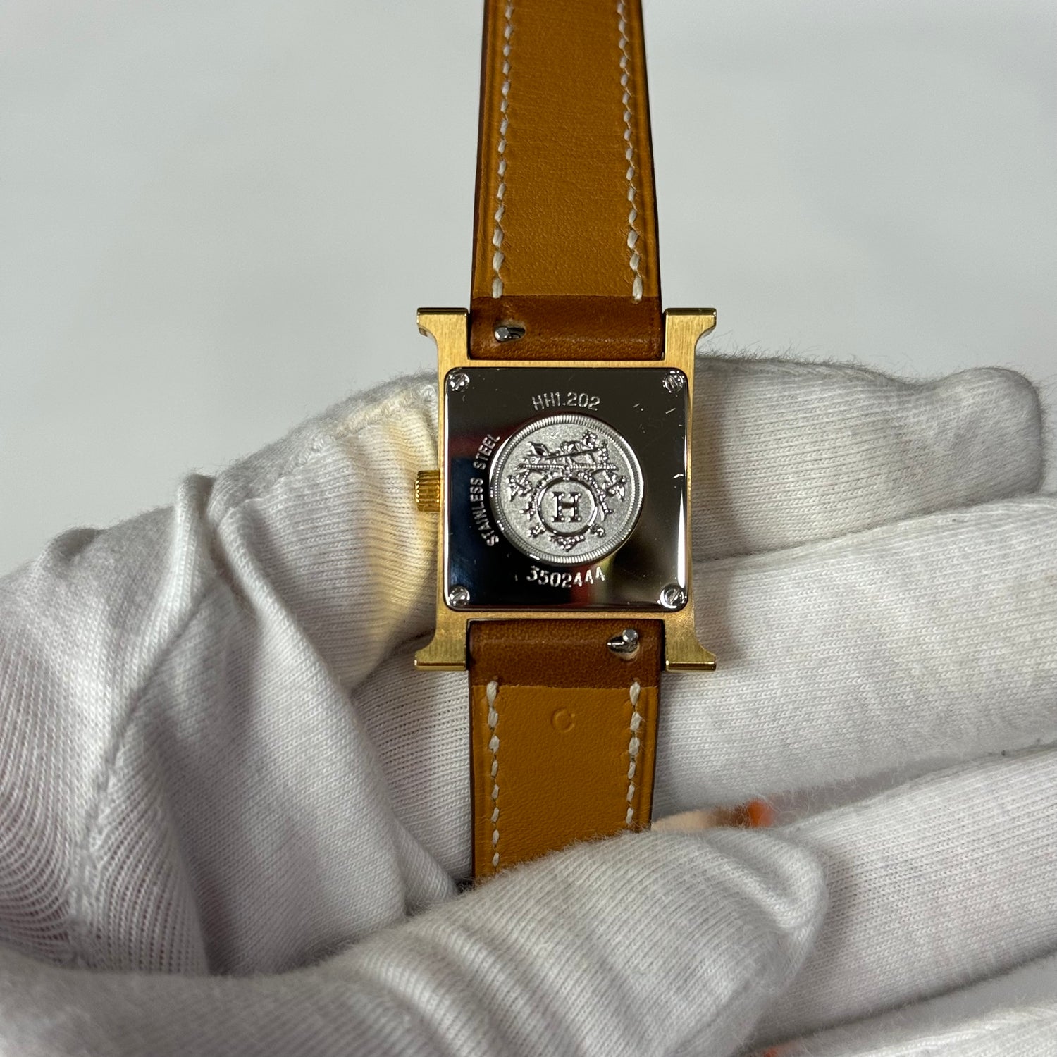 Hermès - H hour diamond index watch