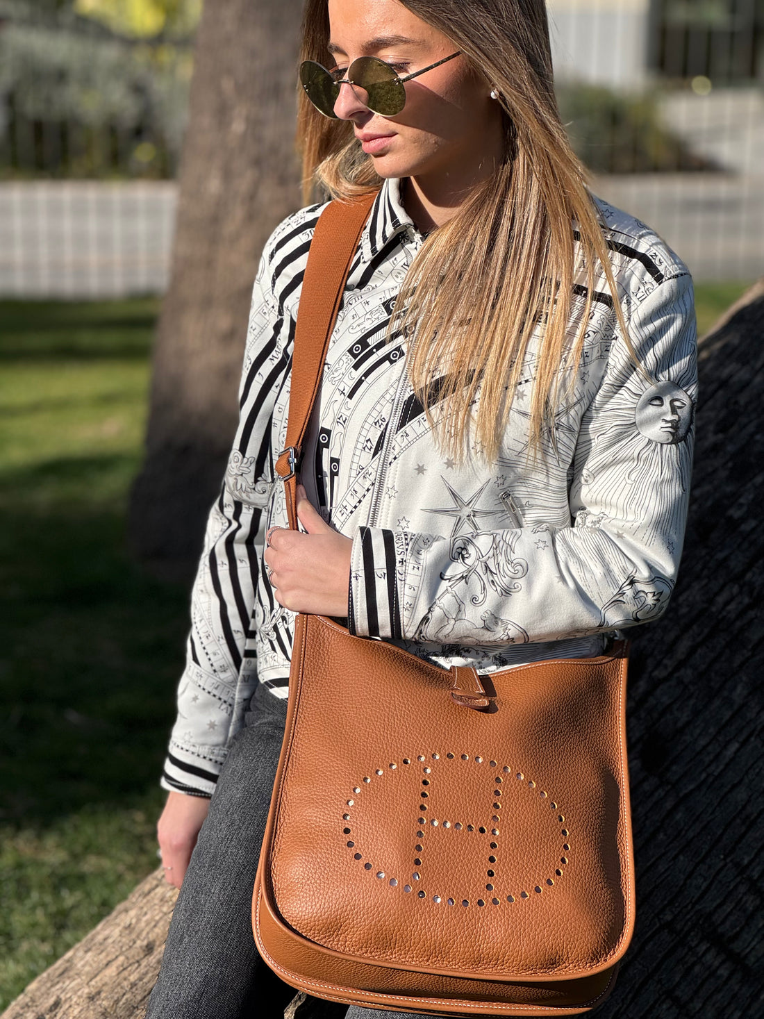 Hermès - Sac Evelyne III Gold