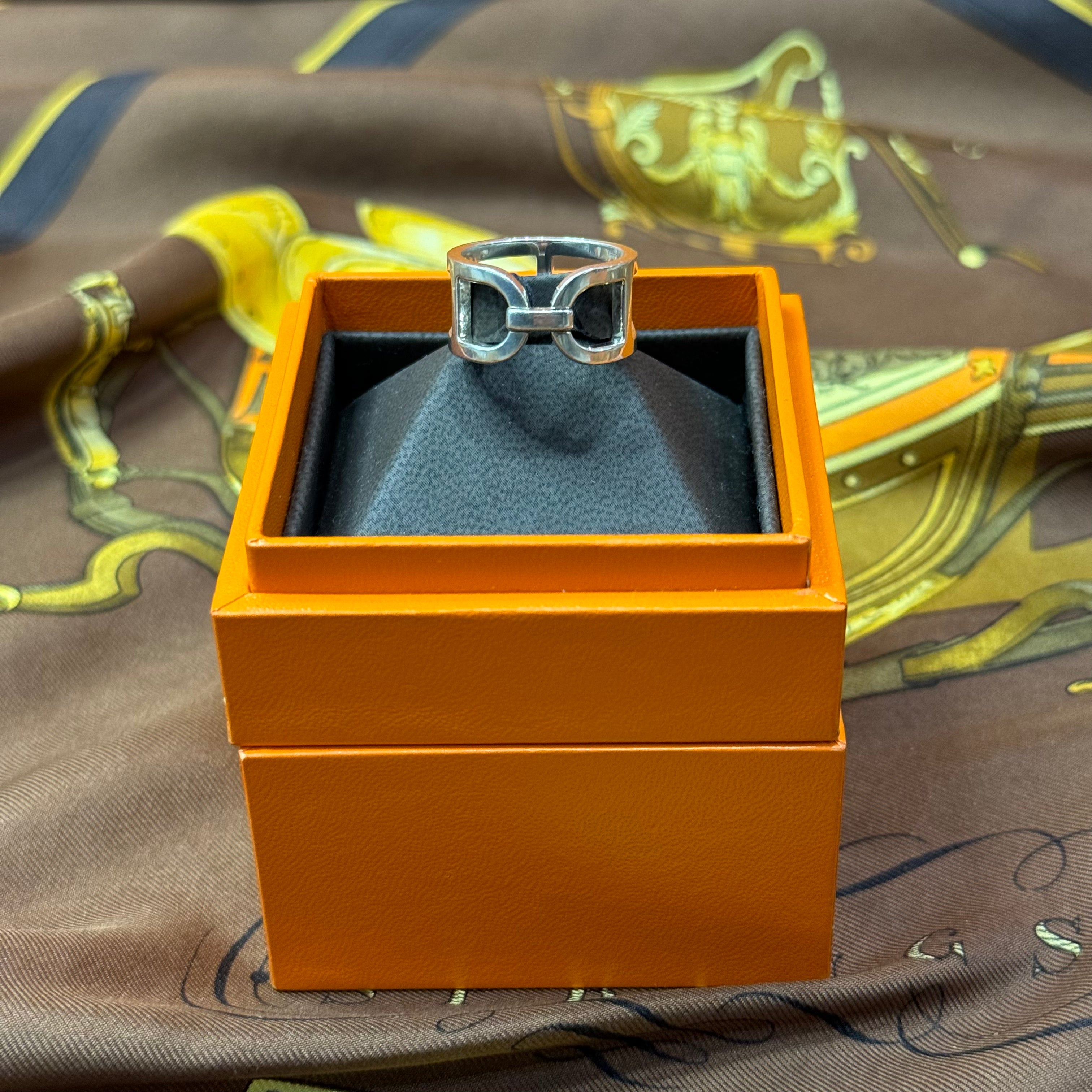 Hermès - Ever Chaîne d’Ancre MM Ring
