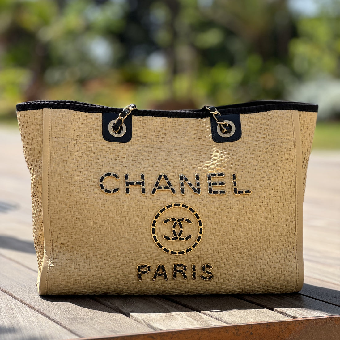 Chanel - Cabas Deauville Tasche