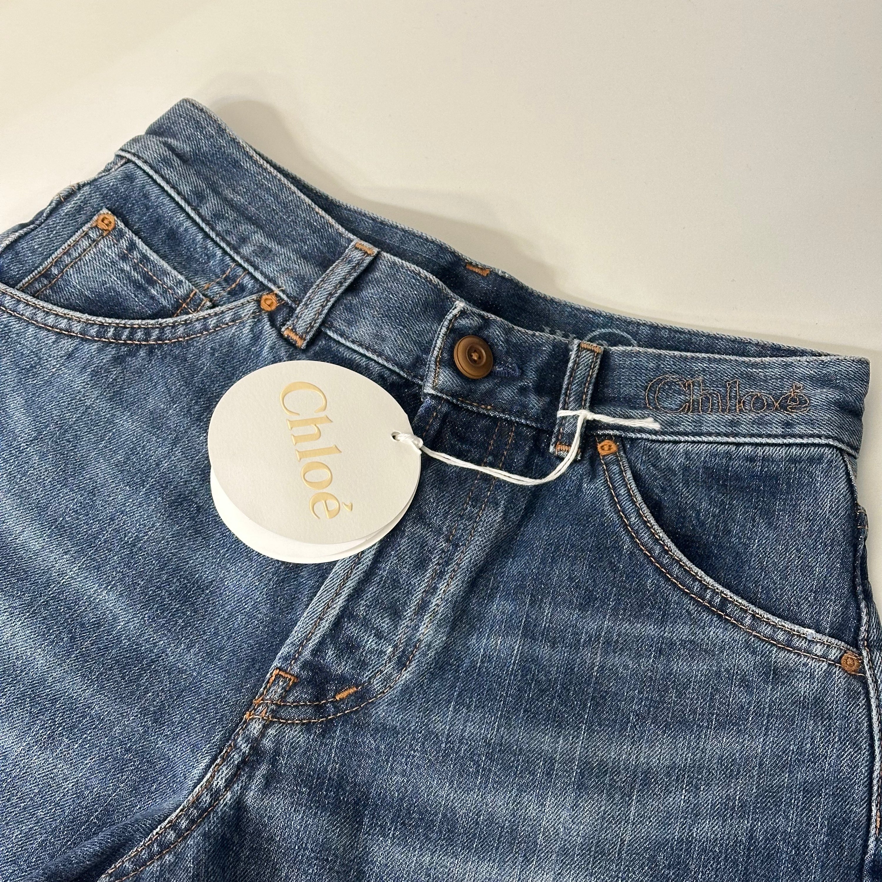 Chloé - Shorts di jeans