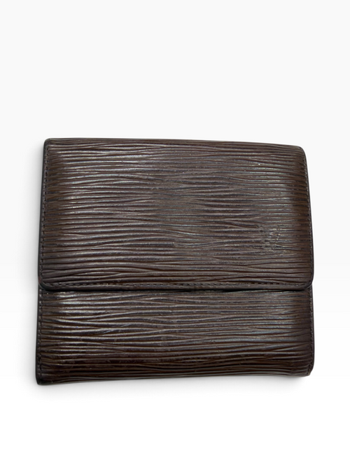 Louis Vuitton : portefeuille Modèle-Bifold Coin Pocket chocolat