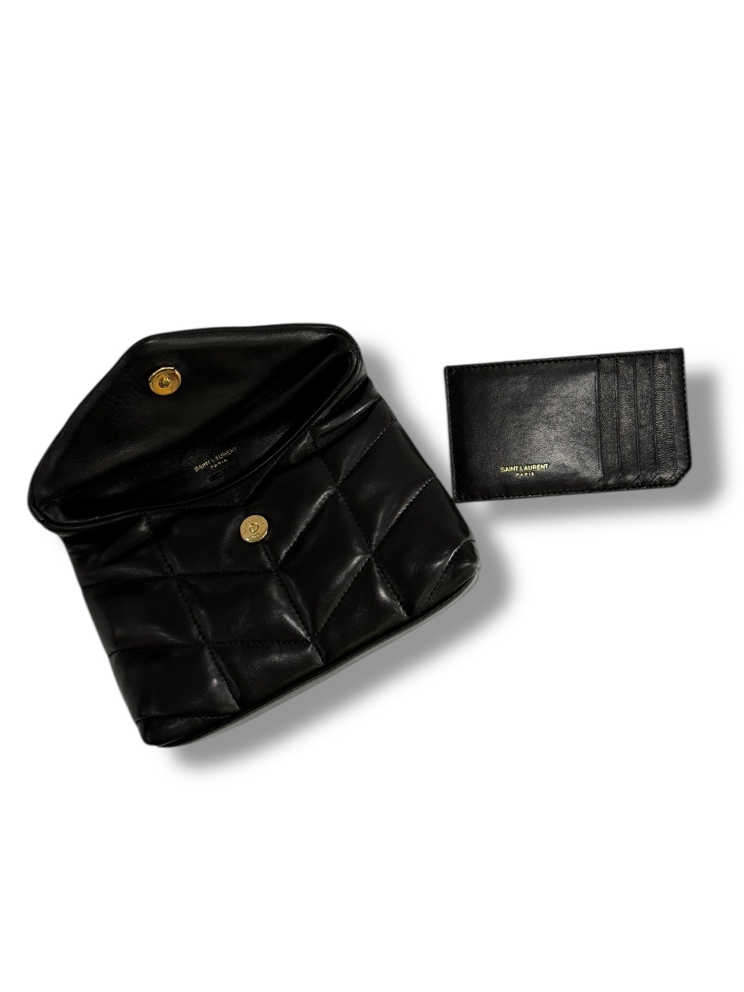 Saint Laurent - Mini clutch Loulou Puffer toy