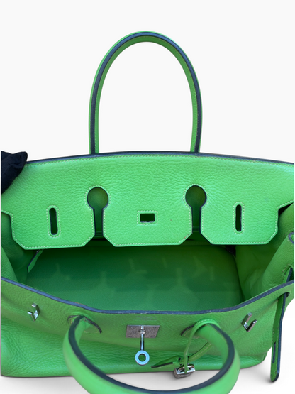 Hermès - Sac Birkin 35 vert