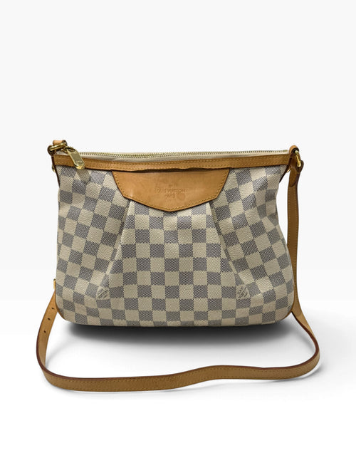 Louis Vuitton - sac Syracuse PM toile damier azur