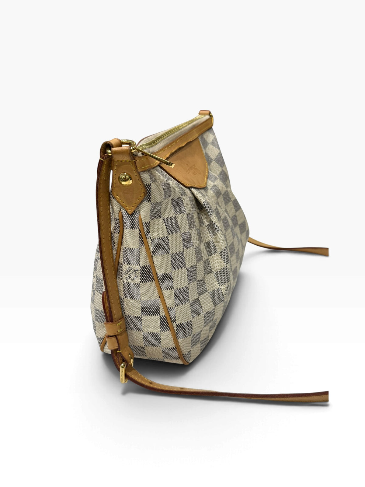 Louis Vuitton - sac siracuse PM toile damier azur