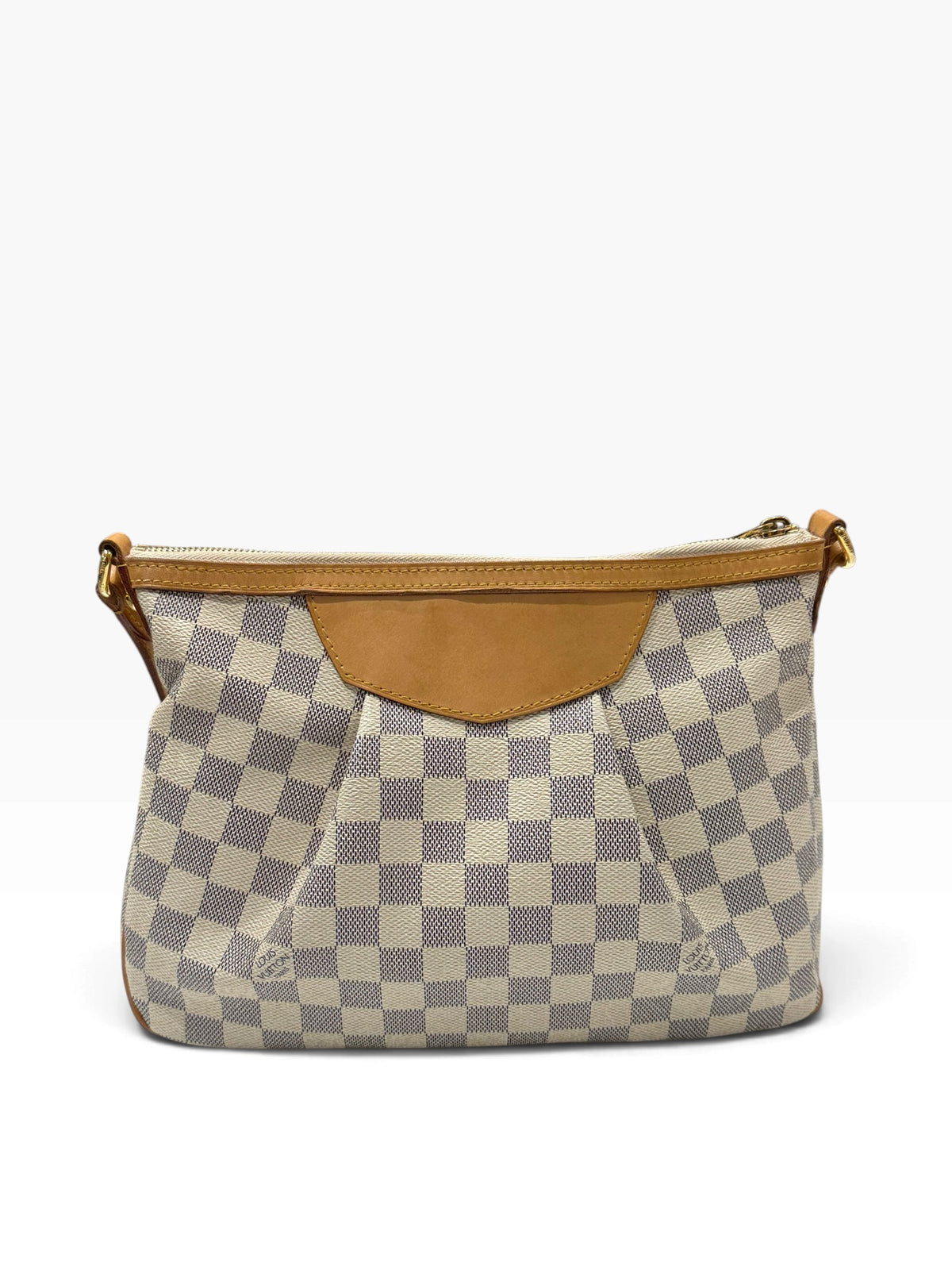 Louis Vuitton - sac siracuse PM toile damier azur