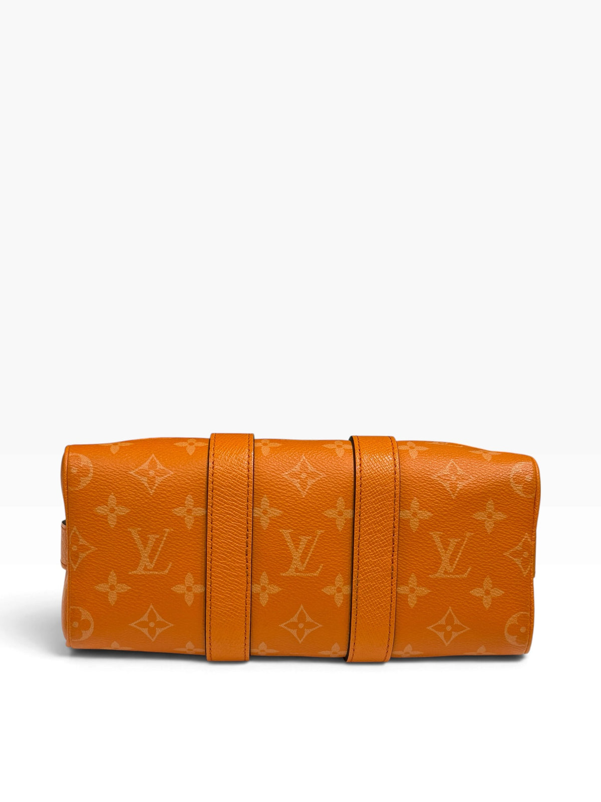Louis Vuitton - sac keepall 25 taigarama édition limitée orange