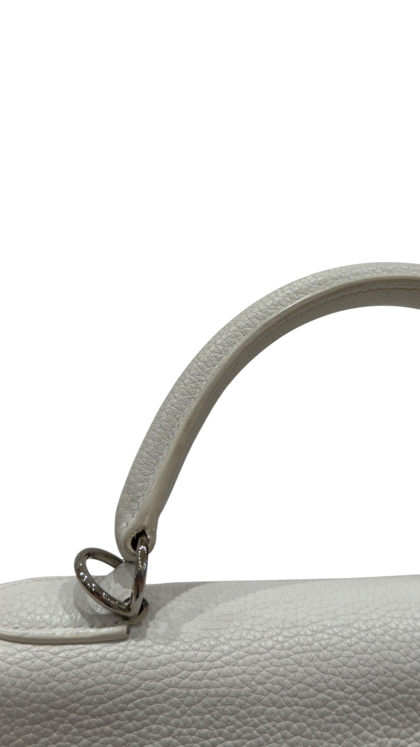 Hermès - Kelly 32 bag in White Togo leather