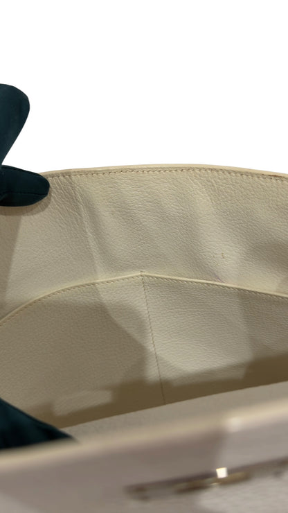 Hermès - Sac Kelly 32 Togo Blanc