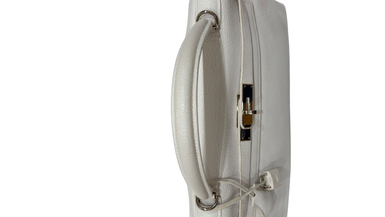 Hermès - Sac Kelly 32 Togo Blanc