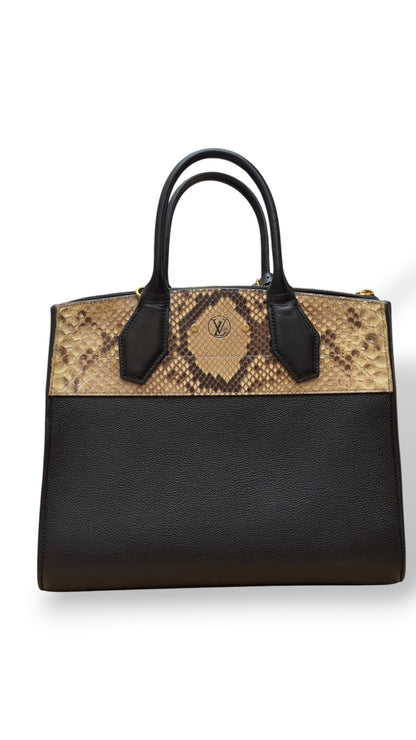 Louis Vuitton - Sac City Steamer Python