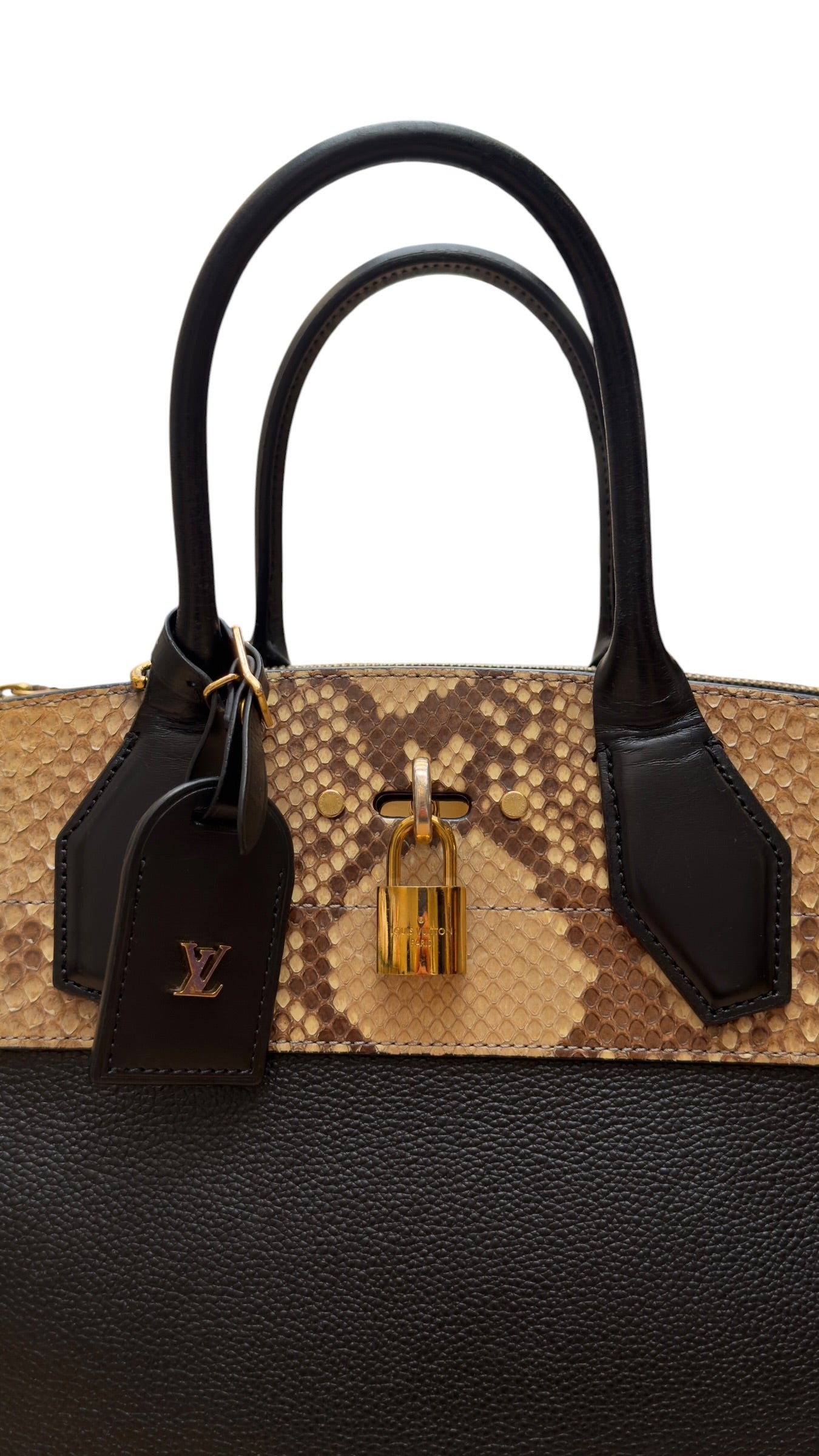 Louis Vuitton - Sac City Steamer Python